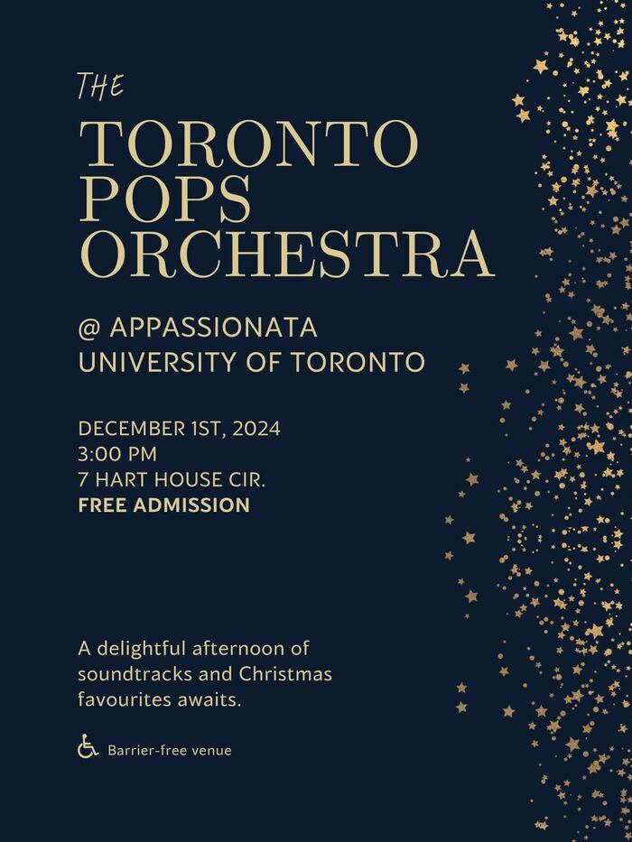 Holidays concert poster