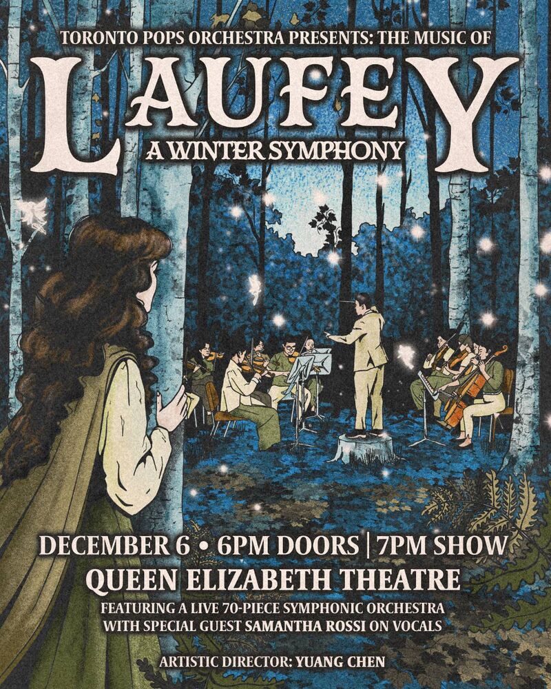 The Music of Laufey: A Winter Symphony concert poster