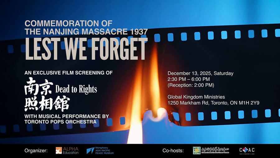 Lest We Forget concert poster